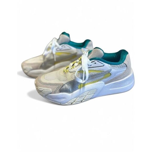 PUMA Hedra Ocean Queen Lace Up Suede Leather Workout Sneakers Shoes Size 8 - Picture 2 of 6